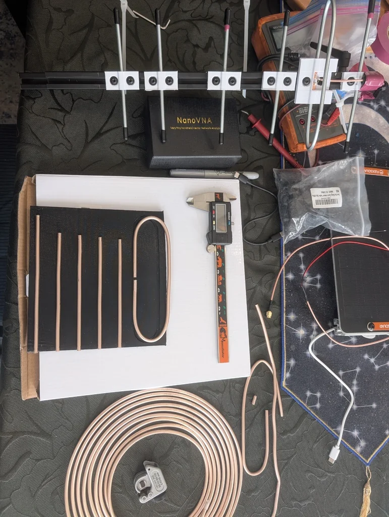 3D модель Антенна Yagi Uda на основі NiCop - фото 3