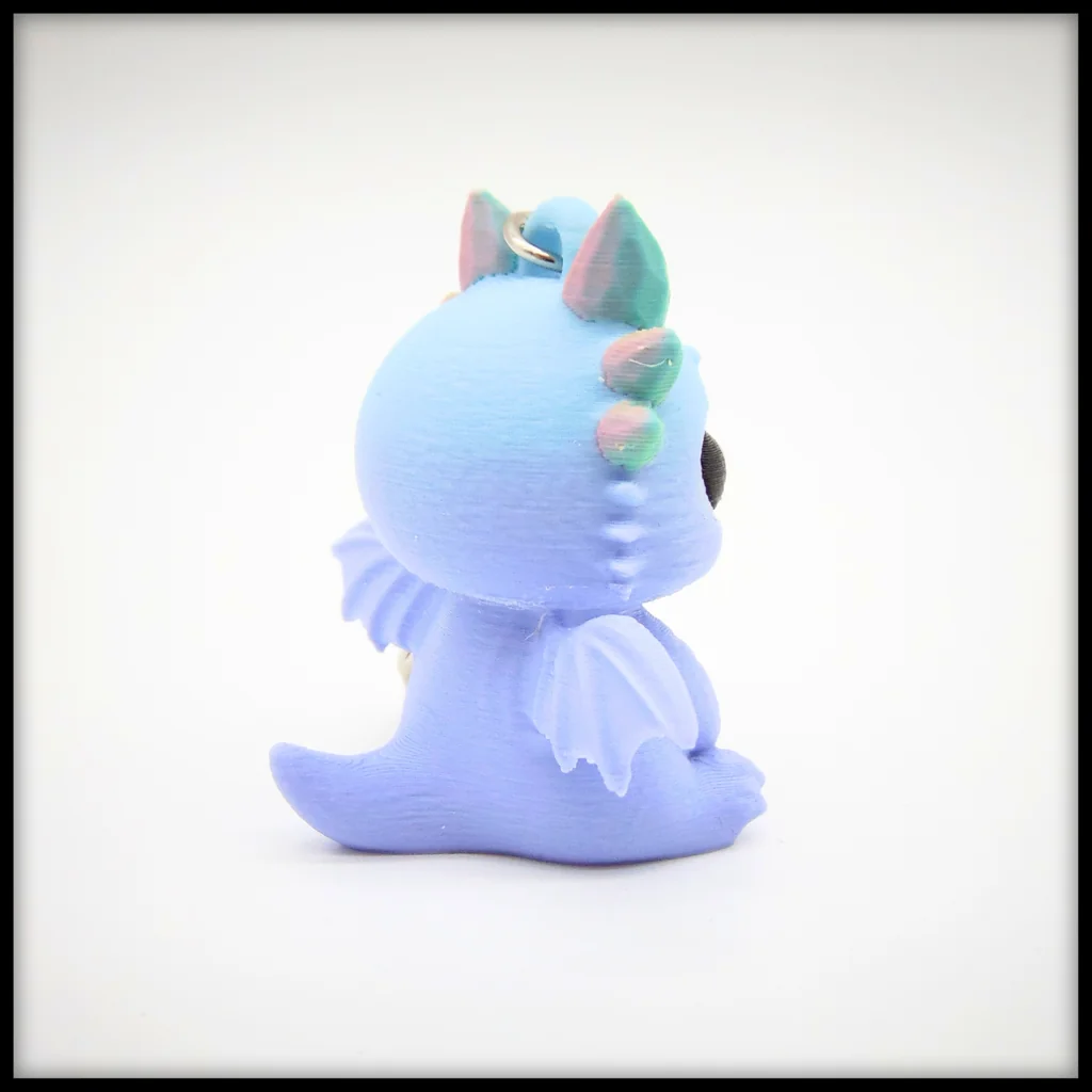 3D модель Crystal Baby Dragon Keychain - фото 4