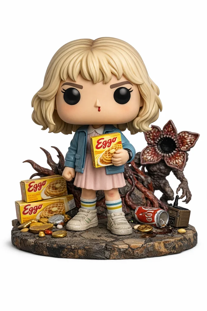 Модель Одиннадцатой из Stranger Things