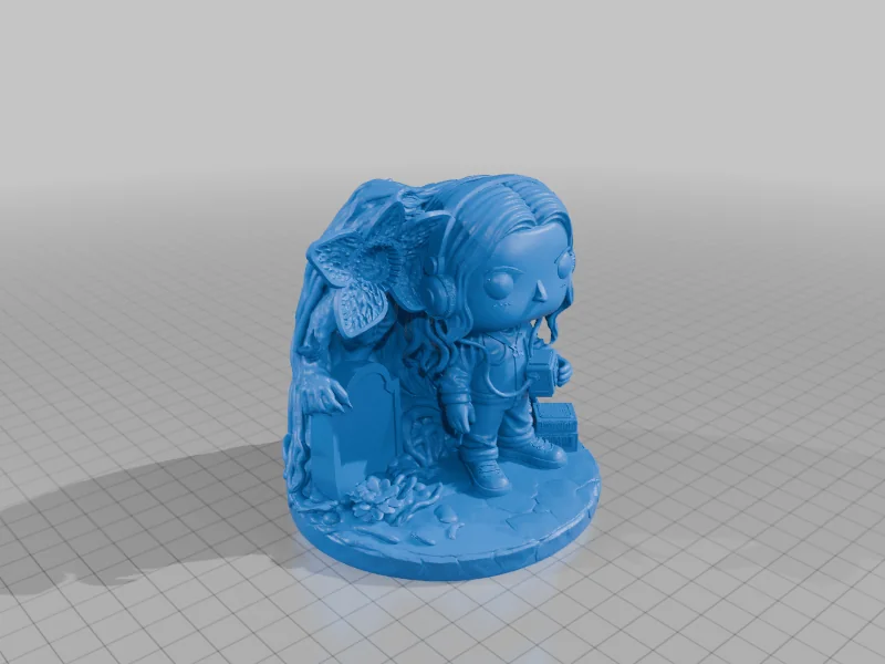 3D-модель Макс из Stranger Things