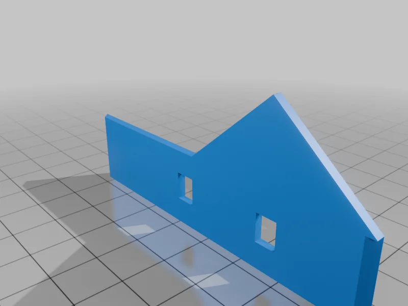 Модель N Scale: Ретро Ресторан Fast Food Long John Silver's