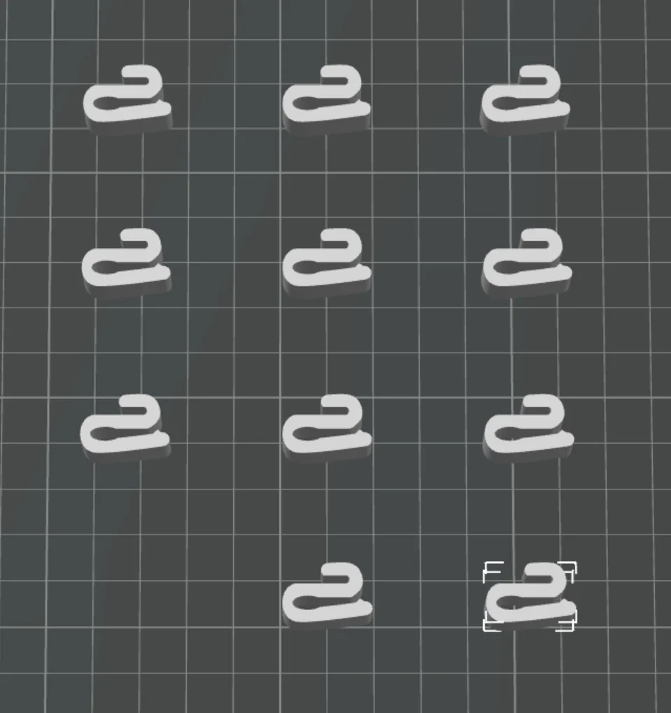 Универсальная зажимная клипса для катушек