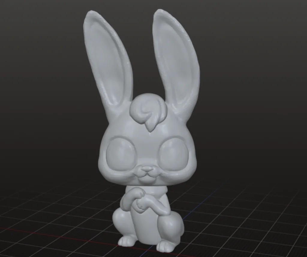 3D-модель LPS Кролик