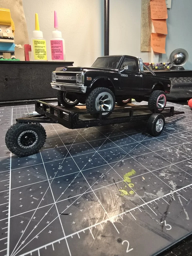 3D модель Trailer for SCX30 K10 - фото 4