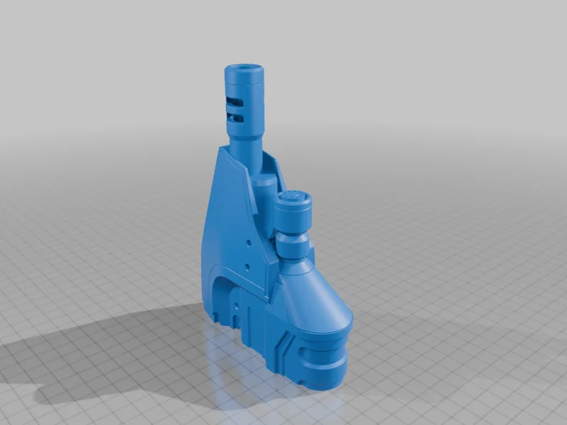 Модель винтовки Halo MA37C с квадратными штифтами