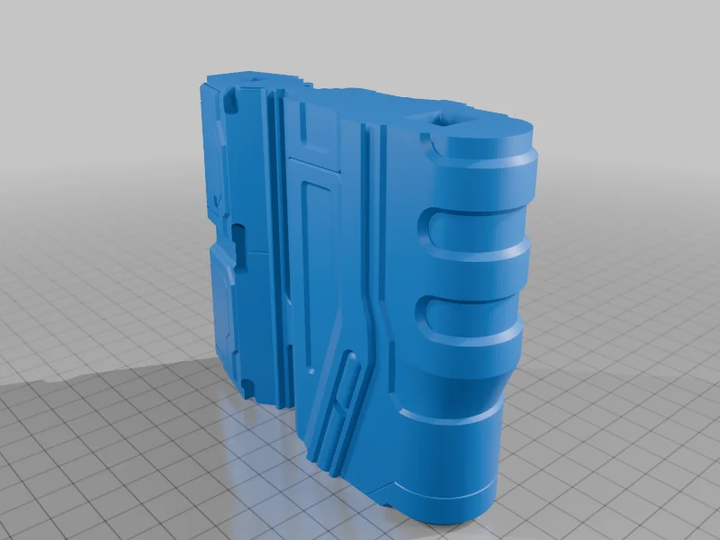 Модель винтовки Halo MA37C с квадратными штифтами