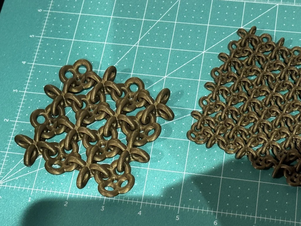 Модель кольчужной брони для 3D печати