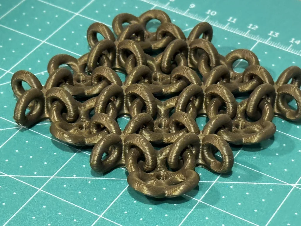 Модель кольчужной брони для 3D печати