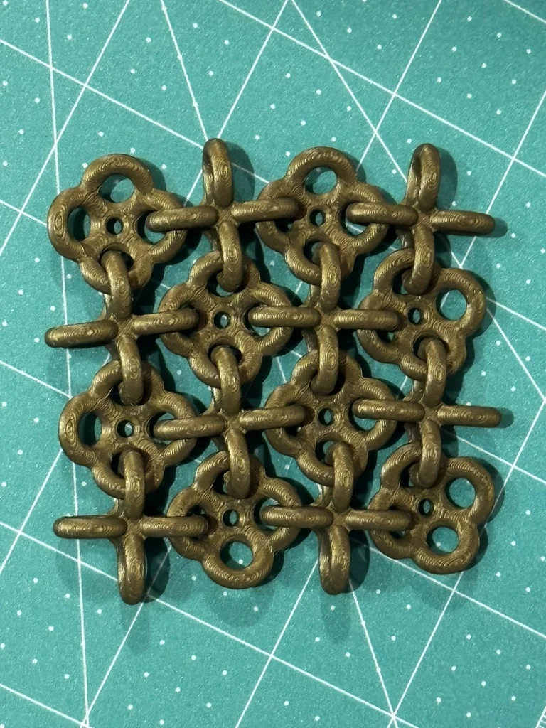 Модель кольчужной брони для 3D печати