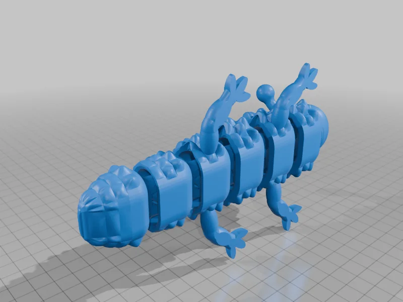 Артикулирующее Существо - Модель для 3D Печати