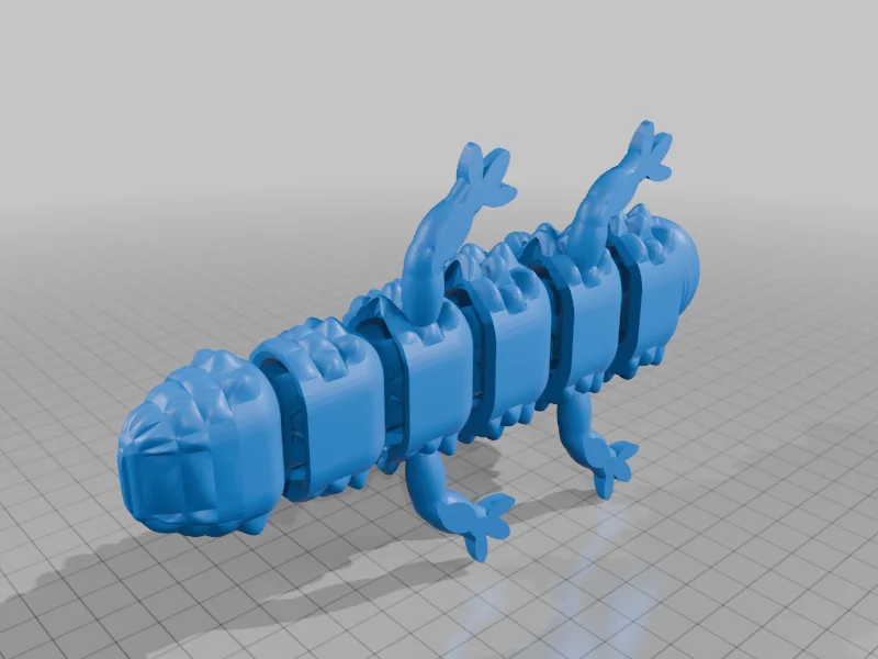Артикулирующее Существо - Модель для 3D Печати