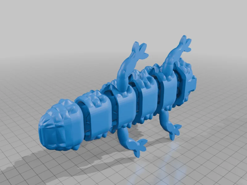 Артикулирующее Существо - Модель для 3D Печати