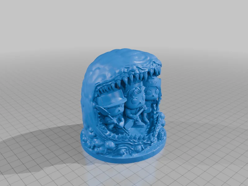 3D-модель персонажей из Stranger Things