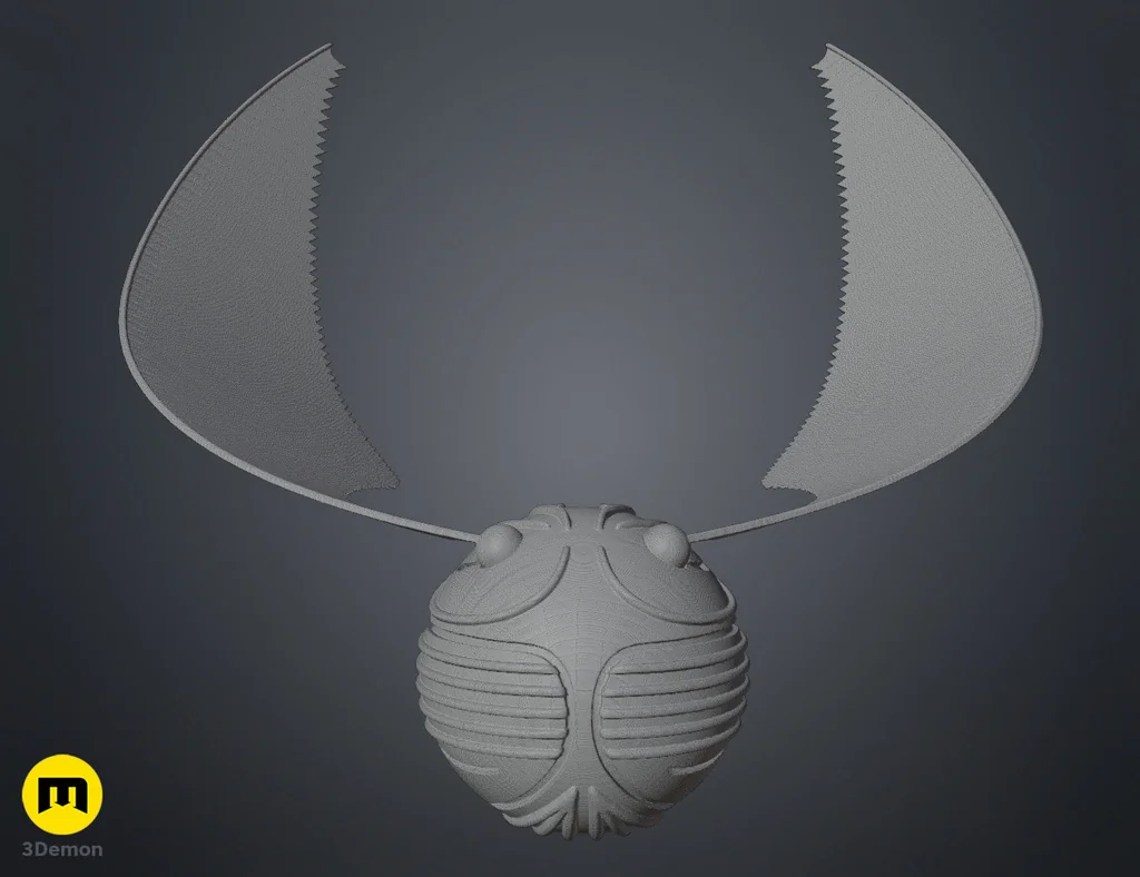 Золотой снитч - 3D модель из Гарри Поттера