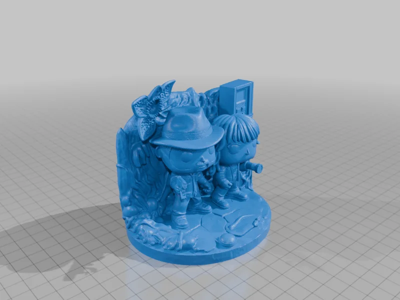 3D-модель Хупера из Stranger Things