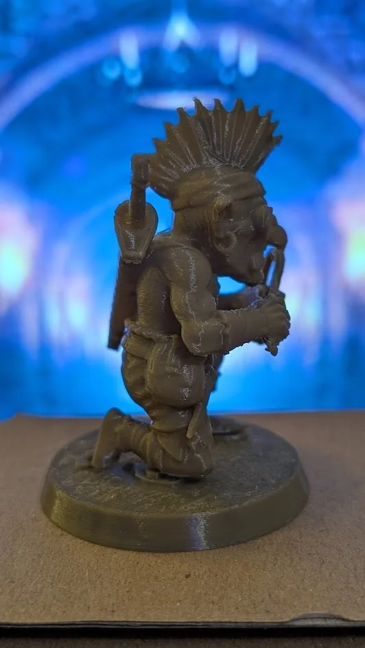 Миниатюра Goblin Rogue для DND