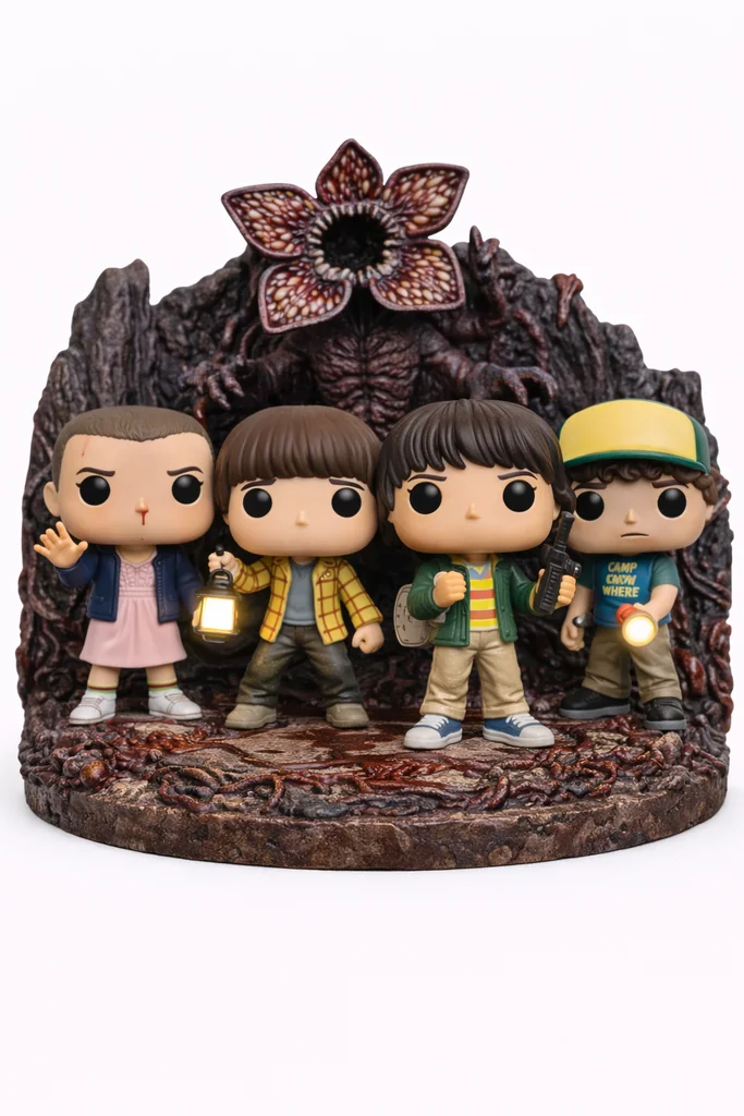 3D Модель Stranger Things