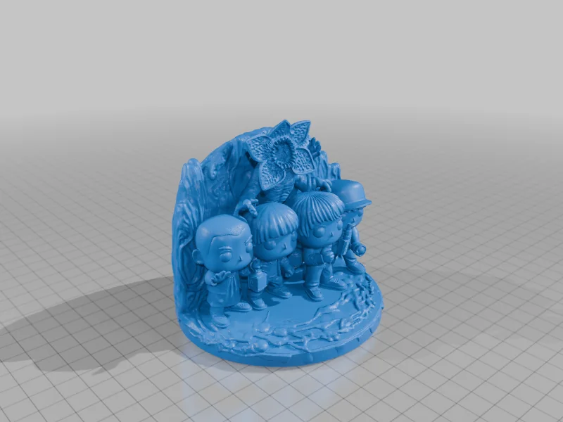 3D Модель Stranger Things