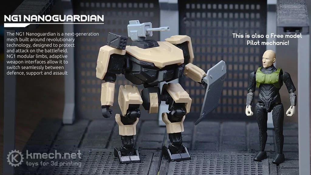 Модульный мех NG1 (10 см)