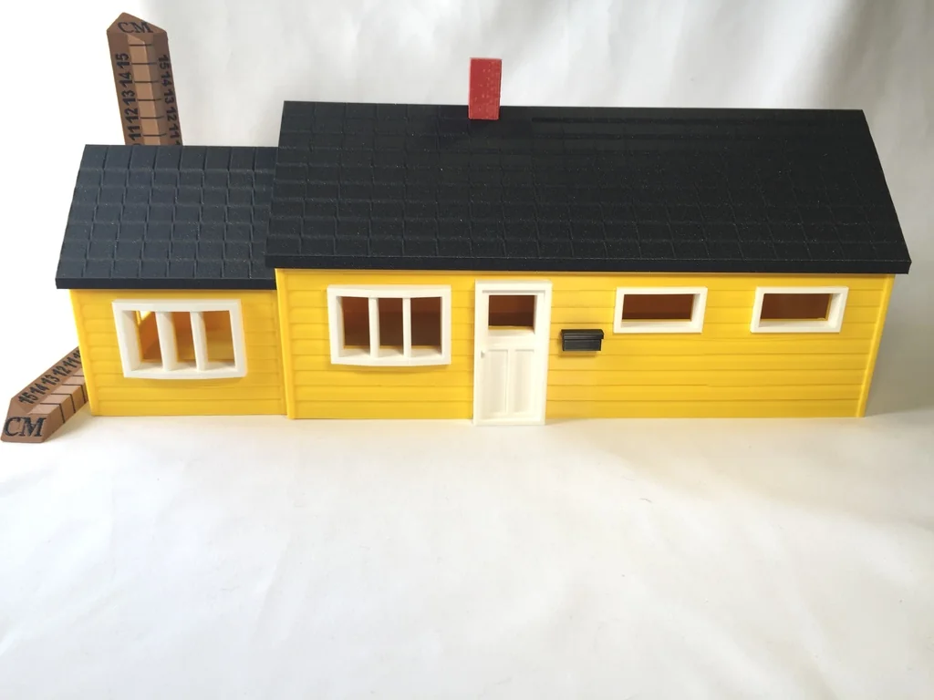 3D модель Snap Together House Model for 3D Printing - фото 6