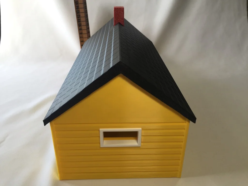 3D модель Snap Together House Model for 3D Printing - фото 9