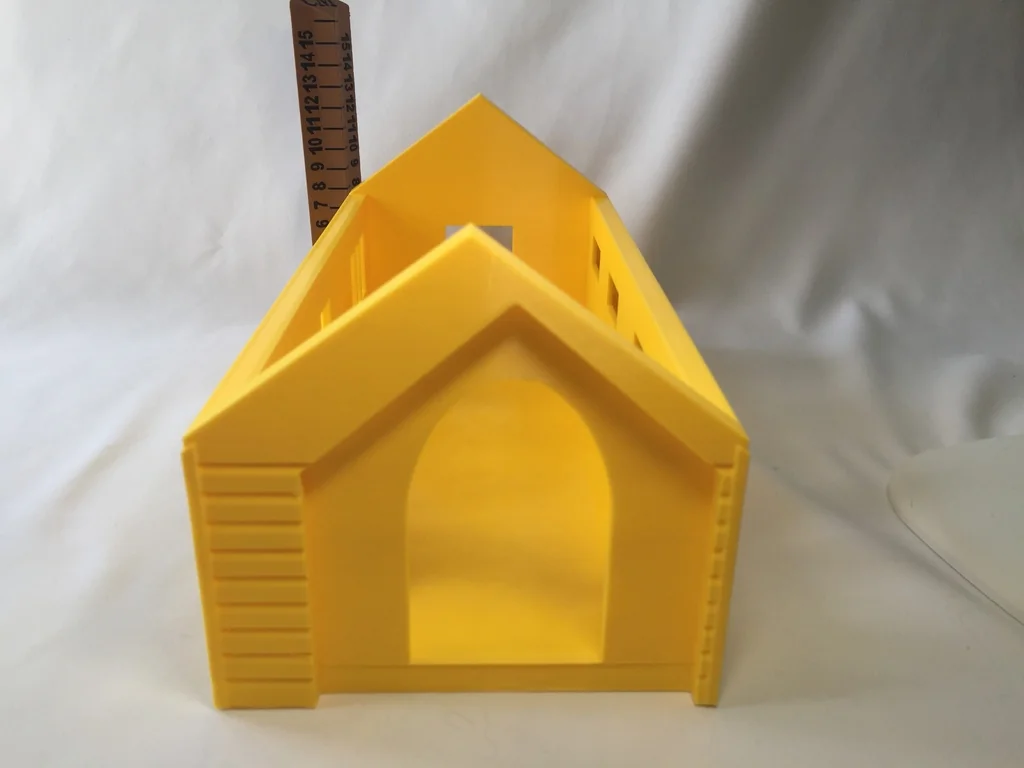 3D модель Snap Together House Model for 3D Printing - фото 12