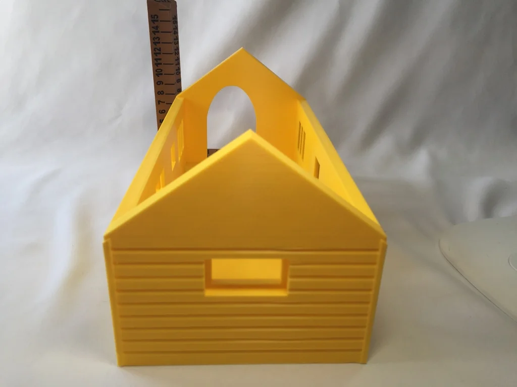 3D модель Snap Together House Model for 3D Printing - фото 14