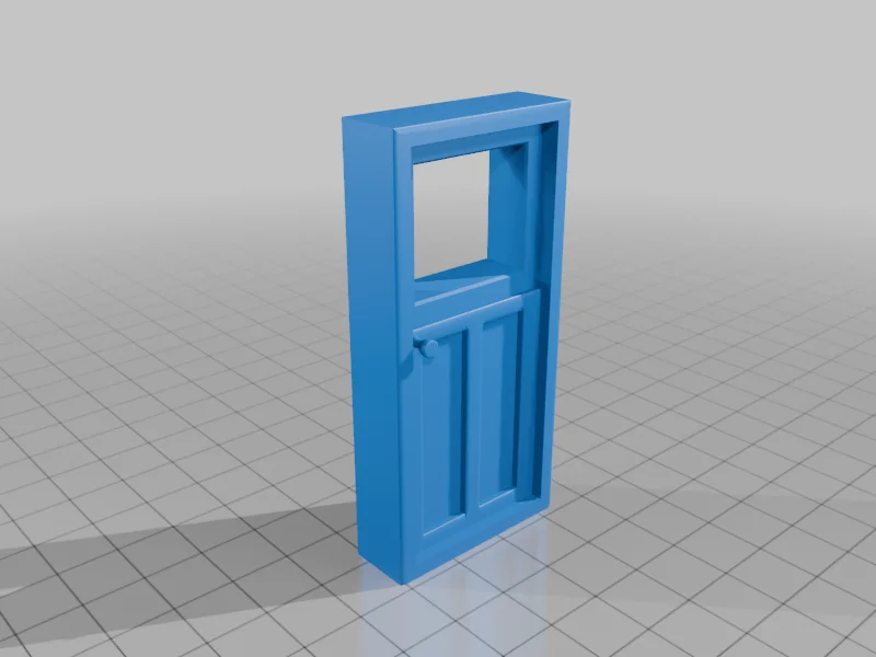 3D модель Snap Together House Model for 3D Printing - фото 43