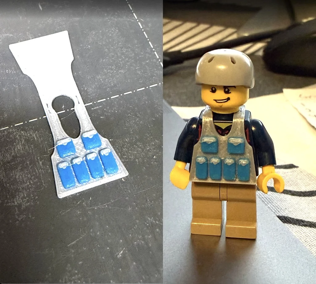 Минифигура: Канада CADPAT Жилет