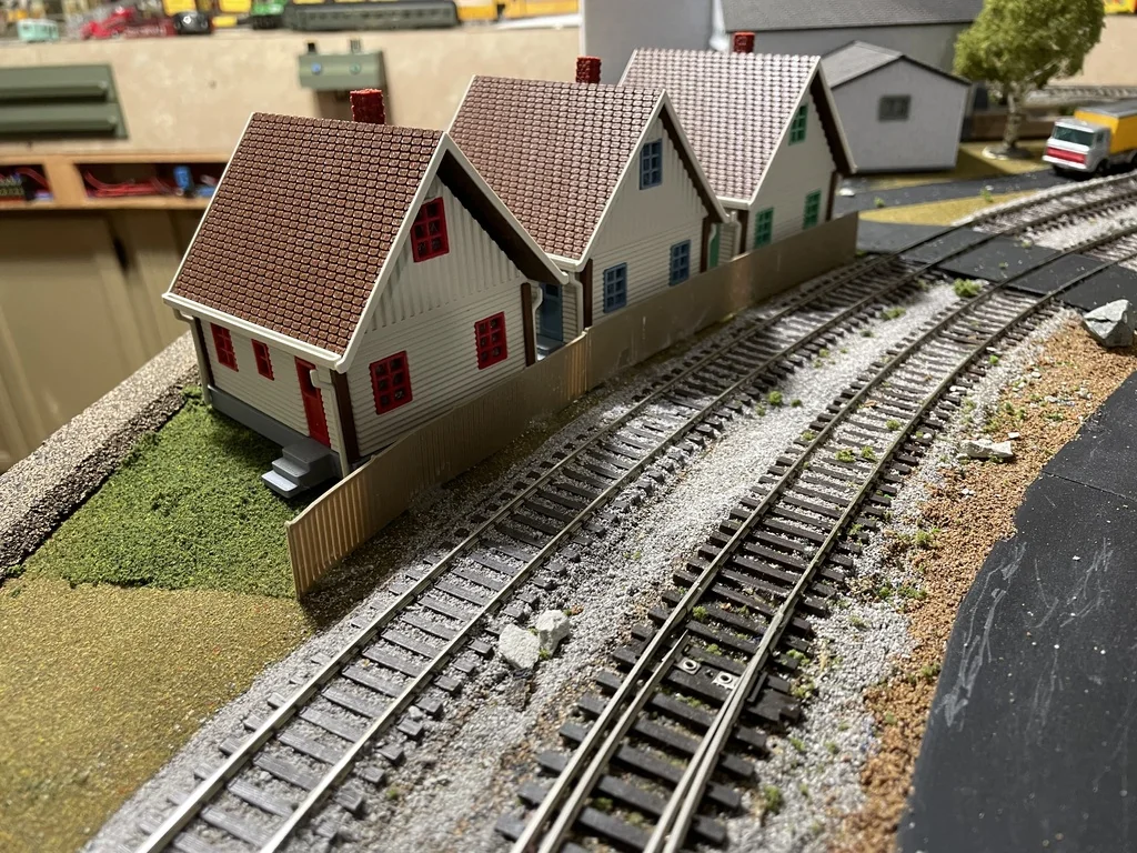 3D модель Модель будинків компанії в масштабі HO - фото 3