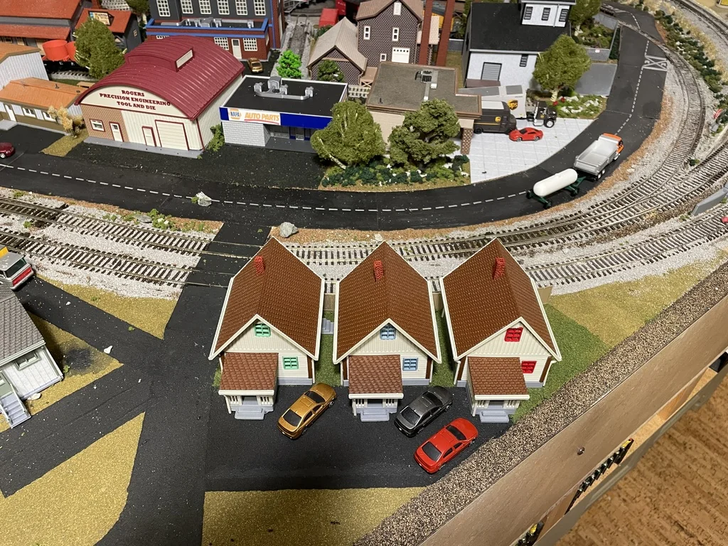 3D модель Модель будинків компанії в масштабі HO - фото 4