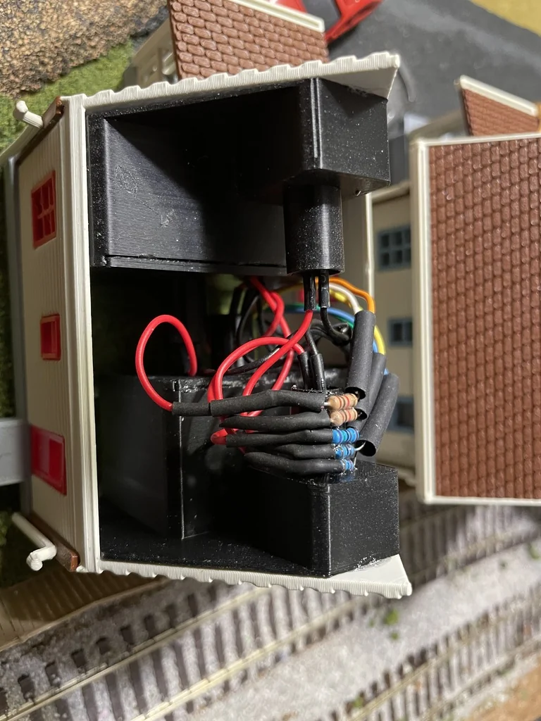 3D модель Модель будинків компанії в масштабі HO - фото 7