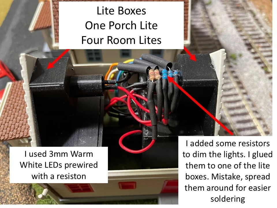 3D модель Модель будинків компанії в масштабі HO - фото 8