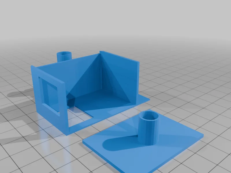 3D модель Модель будинків компанії в масштабі HO - фото 14