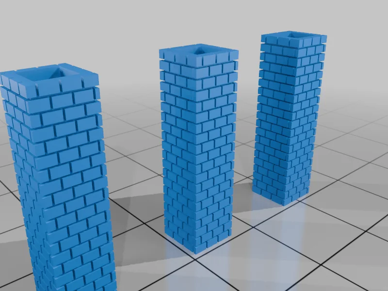 3D модель Модель будинків компанії в масштабі HO - фото 21