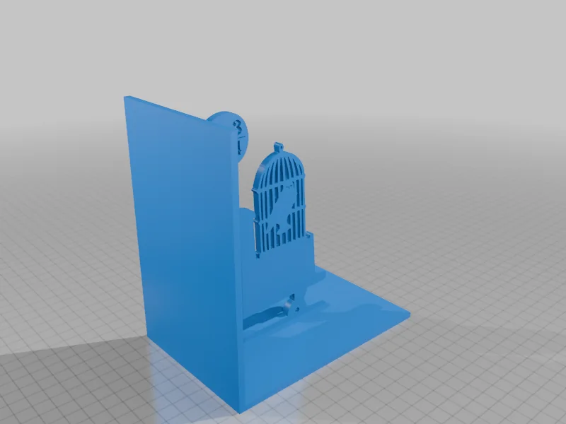 3D модель Harry Potter-Themed Bookends - фото 2