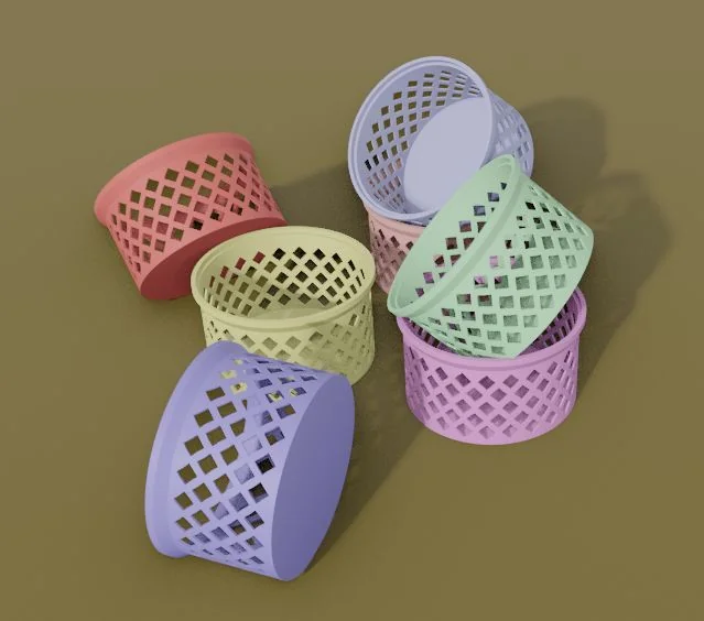 Круглый ящик для хранения