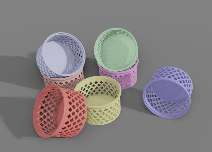 Круглый ящик для хранения