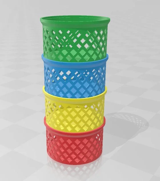 Круглый ящик для хранения