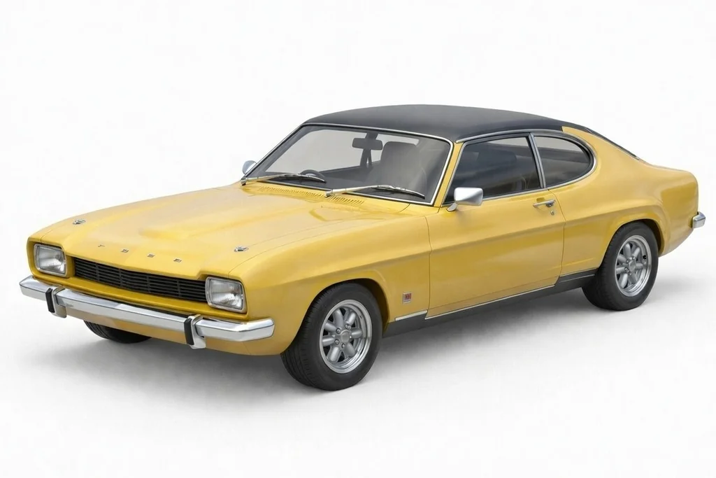 Ford Capri Perana V8 - редкая модель