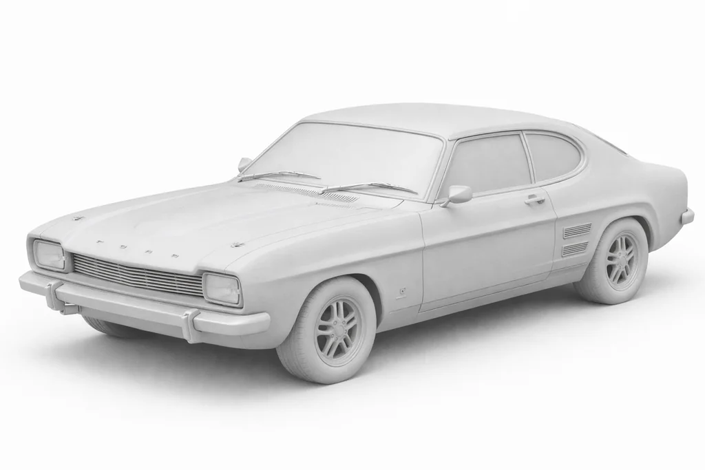 Ford Capri Perana V8 - редкая модель
