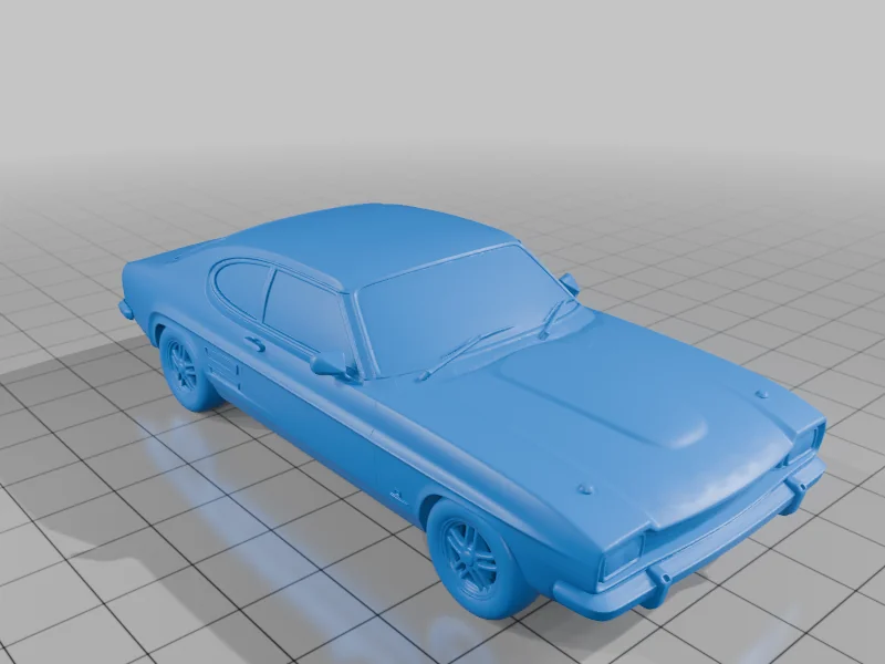 Ford Capri Perana V8 - редкая модель