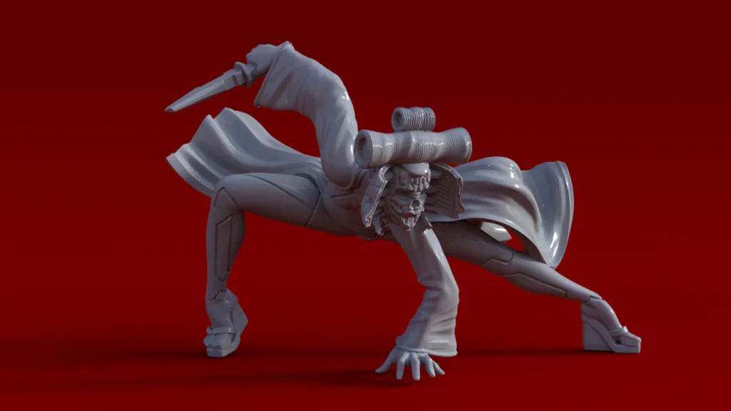 кибер гейша2