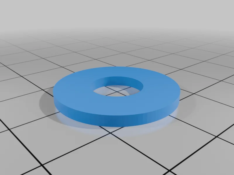 3D модель Модель шайб різних розмірів - фото 4