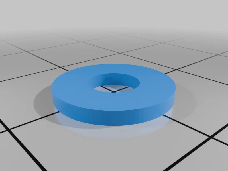 3D модель Модель шайб різних розмірів - фото 7