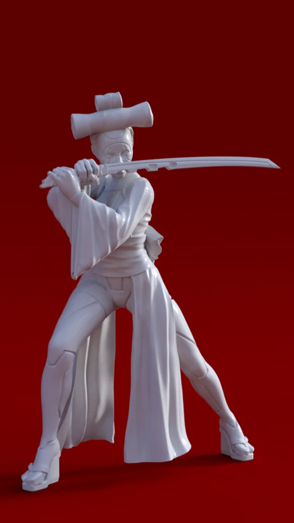 Модель Cyber Geisha 4