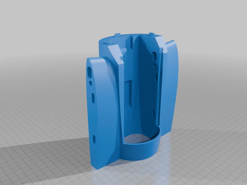 3D модель VTOL Літальний апарат з вектором тяги - фото 8