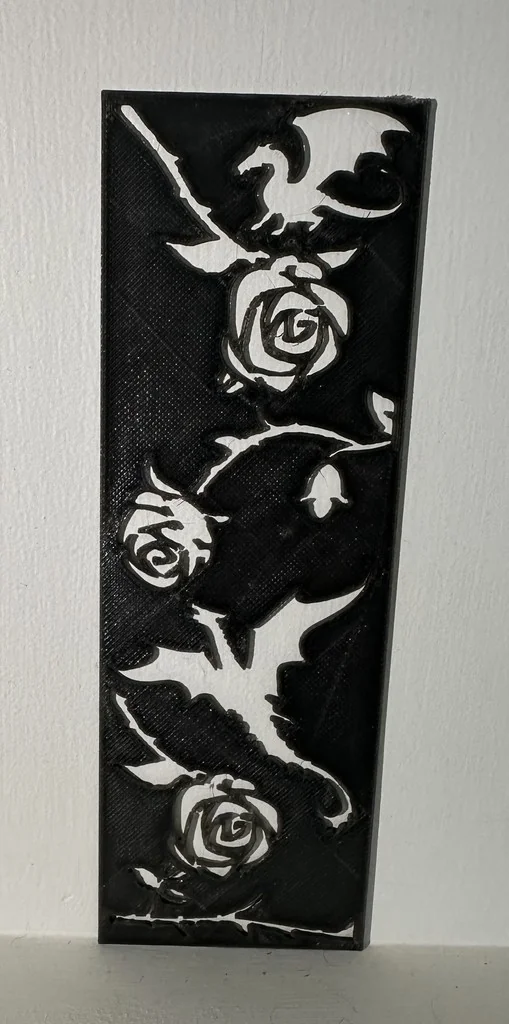 Закладка Драконы и Розы