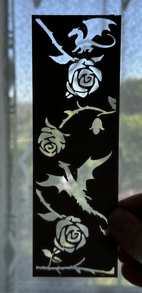 Закладка Драконы и Розы