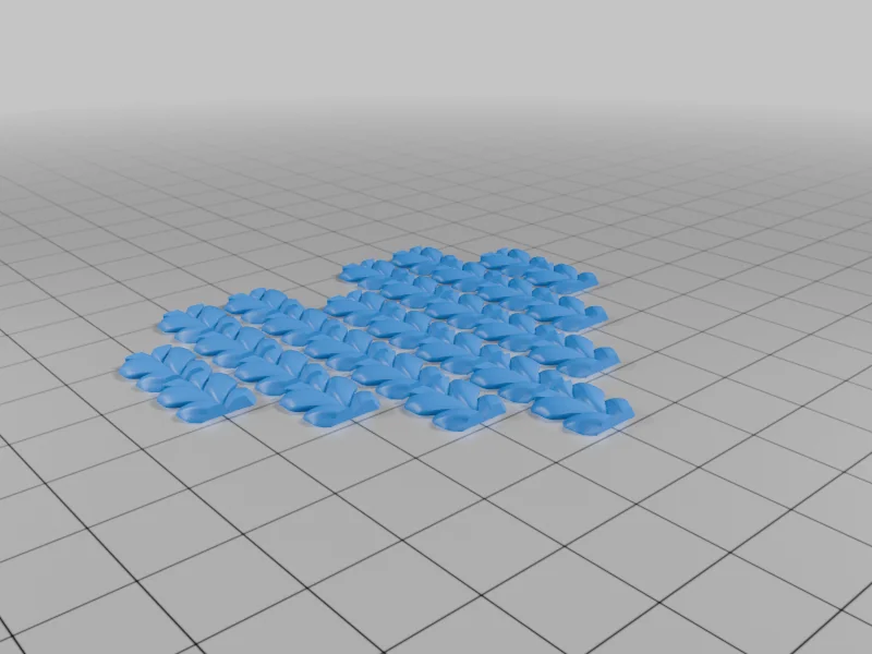 3D модель Knitted Flexible Pixel Heart - фото 5